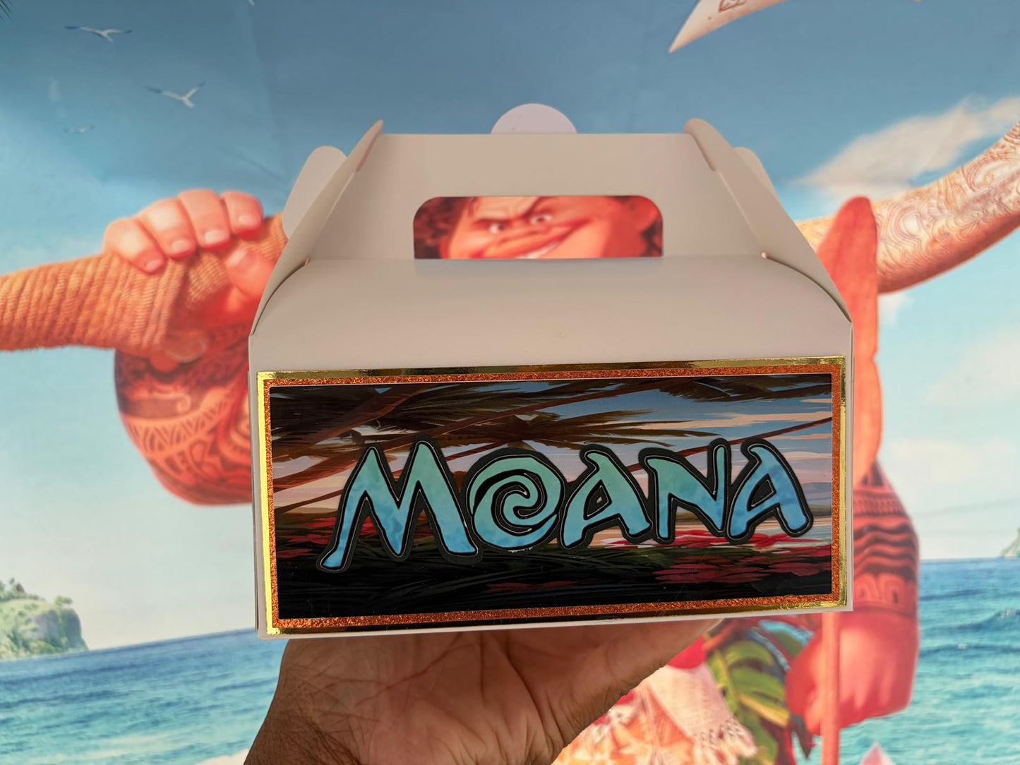 Moana Themed Gable Box