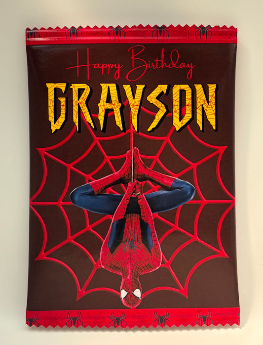 Spider-Man Themed Chip Bag