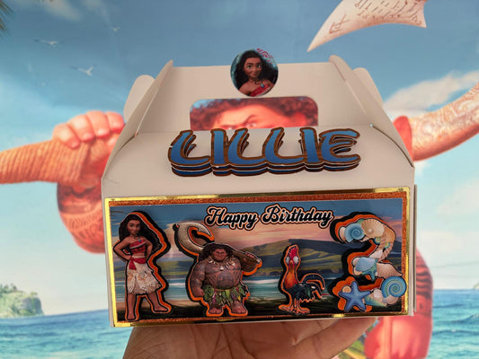 Moana Themed Gable Box